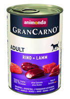 Animonda Grancarno Adult Dog Wołowina + Jagnięcina 400g