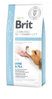 Brit Grain Free Veterinary Diet Dog Obesity Jagnięina Z Groszkiem 2kg