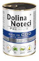 Dolina Noteci Premium Dorsz Z Brokułami 400g