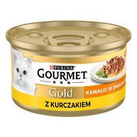 Purina Gourmet Gold Sauce Delight z kurczakiem 85g