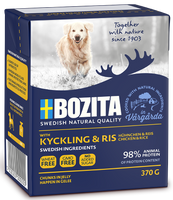 BOZITA Dog Kurczak I Ryż W Galarecie 370g