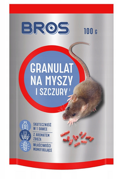 Bros Granulat Na Myszy i Szczury 100g