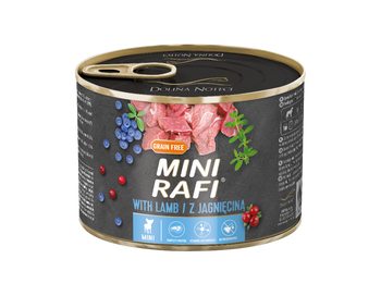 Dolina Noteci Mini Rafi Z Jagnięciną 185g