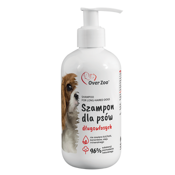 OVER ZOO Szampon Dla Psów Długowłosych 250ml