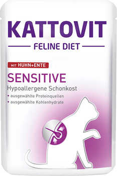 Kattovit Sensitive Kurczak Z Kaczką 85g