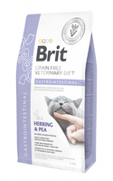 Brit Grain Free Veterinary Diet Cat Gastrointestinal Śledź Z Groszkiem 2kg