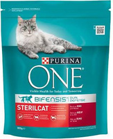 Purina One Cat Sterilcat Karma Z Wołowiną Dla Kota 1,5kg