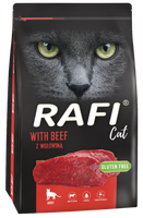Dolina Noteci Rafi Cat Karma Sucha Dla Kota Z Wołowiną 7kg
