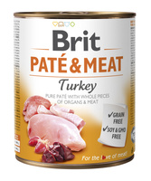 Brit Pate & Meat Turkey 800g