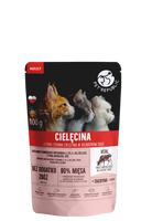 PetRepublic drobno siekane kawałki w delikatnym sosie cielęcina 100g dla kota